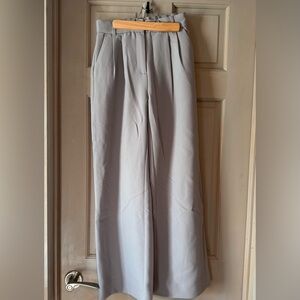 Abercrombie & Fitch Sloane Tailored High Rise - 24 SHORT - light grey